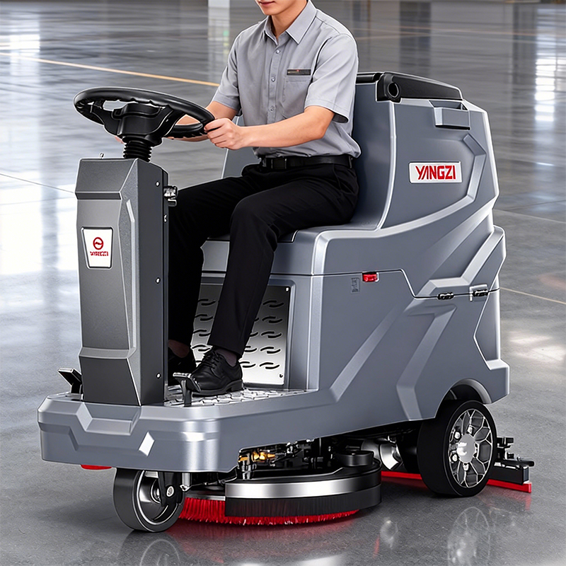 食品厂长续航清洁方案|联和酱造携手YZ-X5E,6000㎡环氧地坪高效洁净无忧