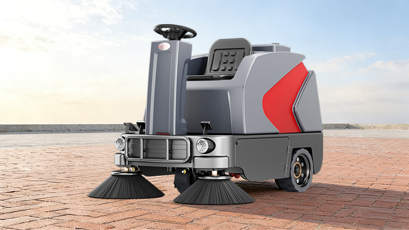 宁德金升商业管理有限责任公司采购扬子YZ-S6驾驶式扫地机案例